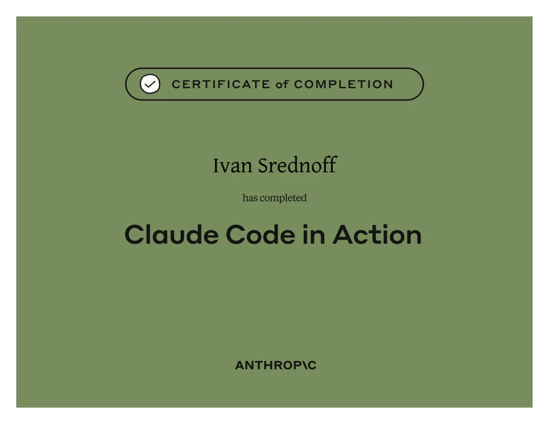 Claude Code in Action, Anthropic